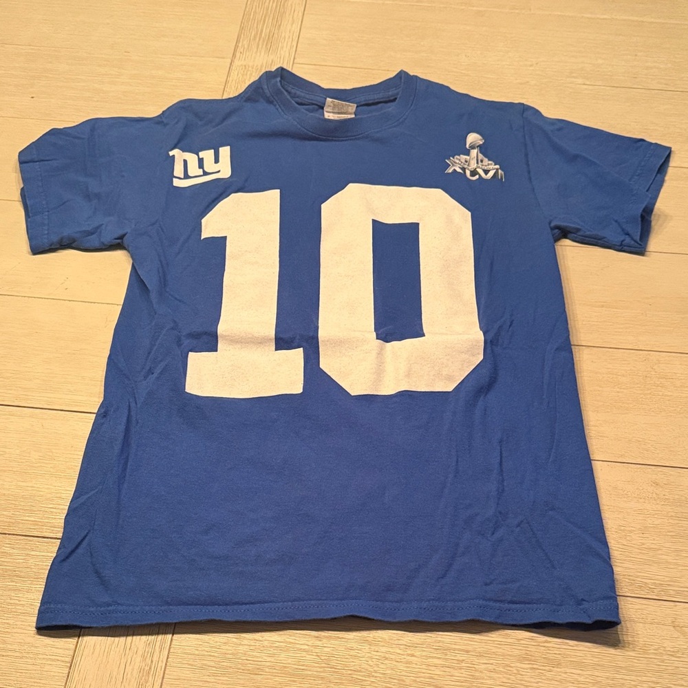 NWOT Vintage Giants 2012 Super Bowl Manning Tshirt Women Size Small